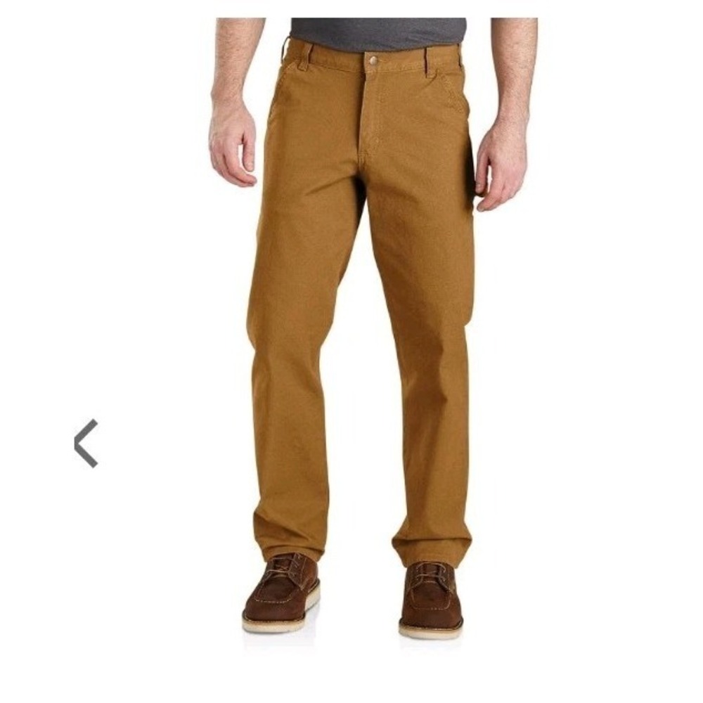 Carhartt‎ Mens Dungaree Fit Pants size 42x32 RN# 51374 Thick Soft Material